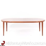 Kofod Larsen for Faarup Mobelfabrik Danish Teak Expanding Dining Table with 2 Leaves