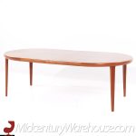 Kofod Larsen for Faarup Mobelfabrik Danish Teak Expanding Dining Table with 2 Leaves