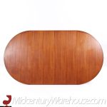 Kofod Larsen for Faarup Mobelfabrik Danish Teak Expanding Dining Table with 2 Leaves