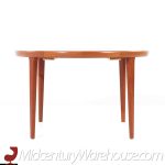 Kofod Larsen for Faarup Mobelfabrik Danish Teak Expanding Dining Table with 2 Leaves