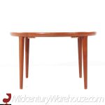 Kofod Larsen for Faarup Mobelfabrik Danish Teak Expanding Dining Table with 2 Leaves