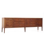 Lane Tuxedo Mid Century Walnut Credenza