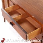 Lane Tuxedo Mid Century Walnut Credenza