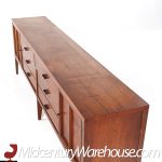 Lane Tuxedo Mid Century Walnut Credenza