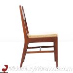 Lane Tuxedo Mid Century Walnut Dining Chairs - Set of 6