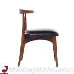 Lawrence Peabody Mid Century Walnut Dining Chairs - Set of 8