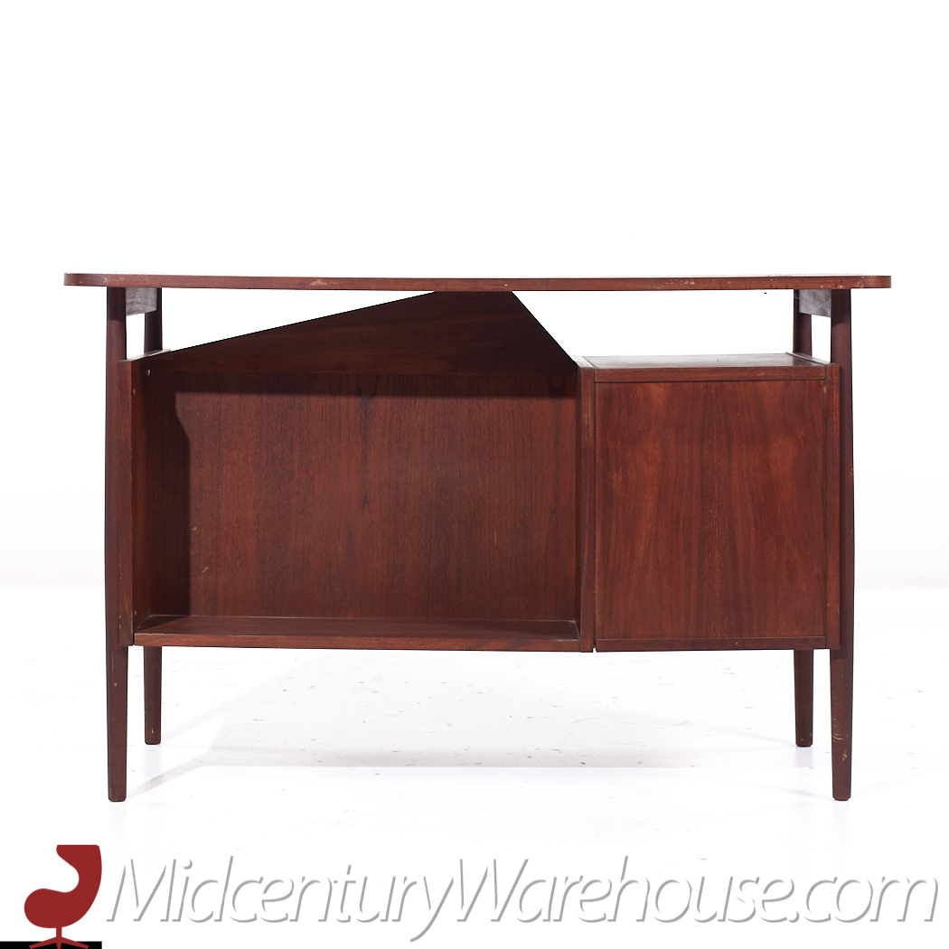 Maurice Villency Mid Century Petite Danish Teak Desk