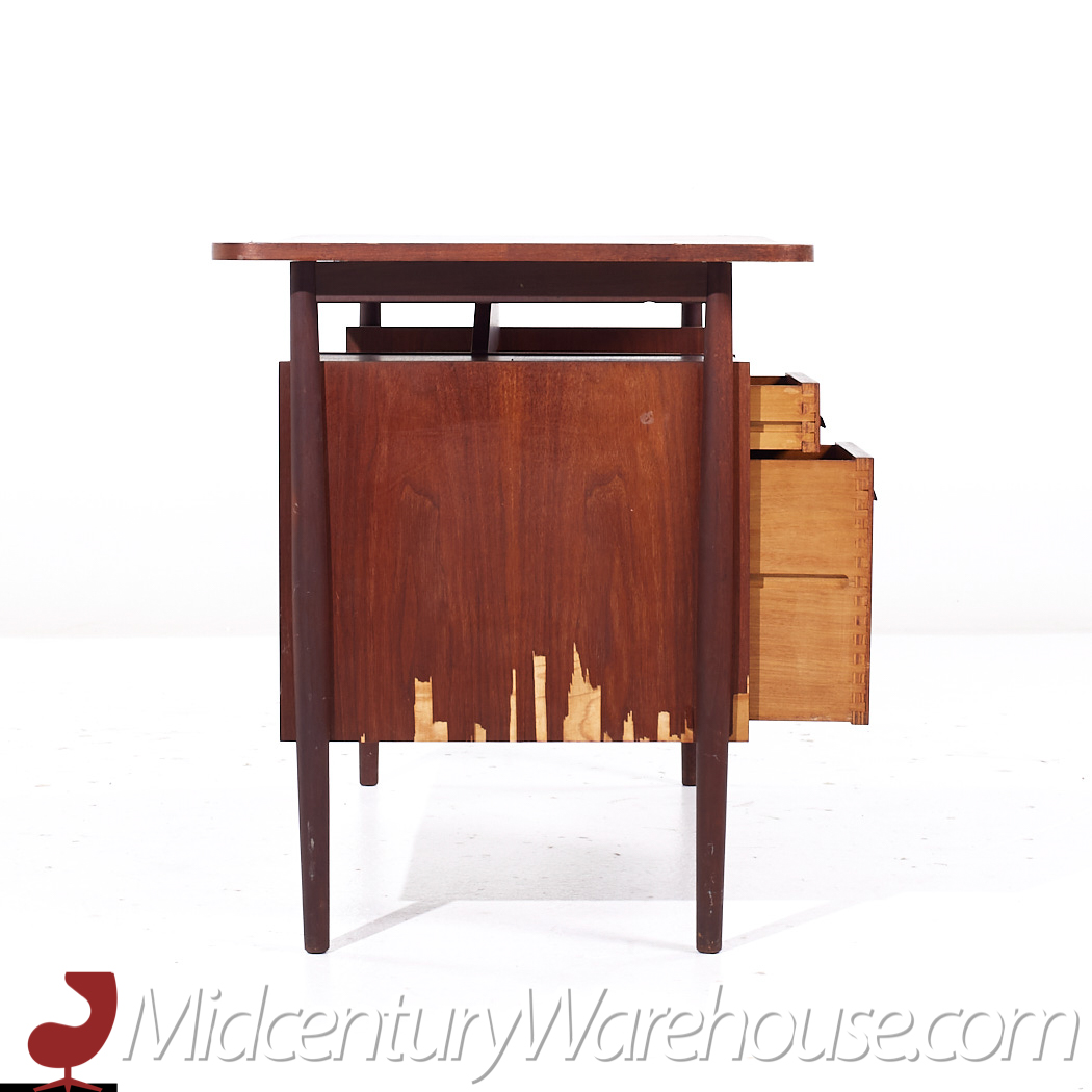 Maurice Villency Mid Century Petite Danish Teak Desk