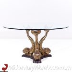 Mid Century Brass Koi Dining Table