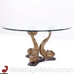 Mid Century Brass Koi Dining Table