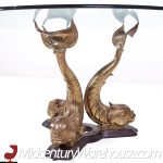 Mid Century Brass Koi Dining Table