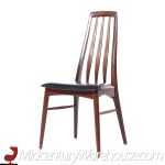 Niels Koefoed Eva Mid Century Danish Rosewood Dining Chairs - Set of 6