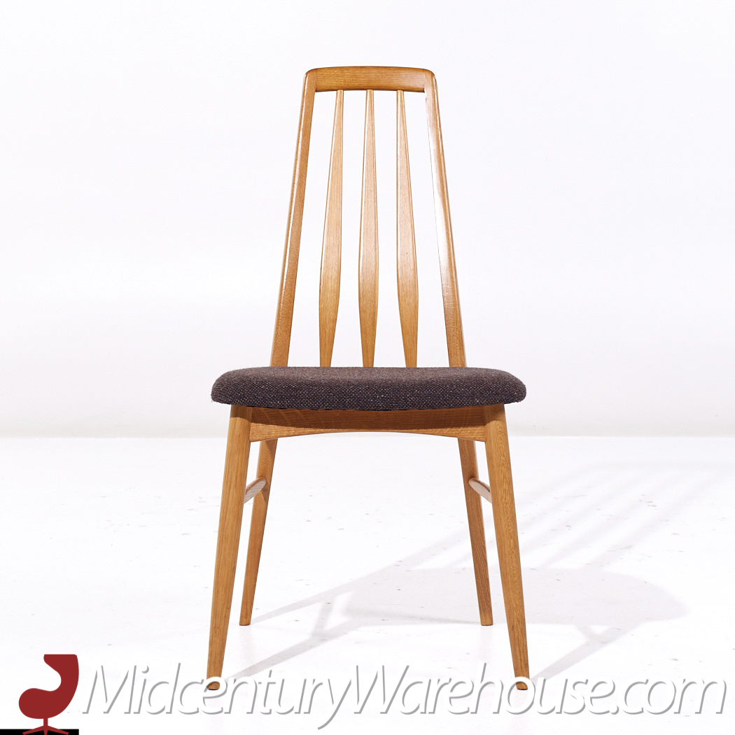 Niels Koefoed Eva Mid Century Danish Teak Dining Chairs - Set of 6