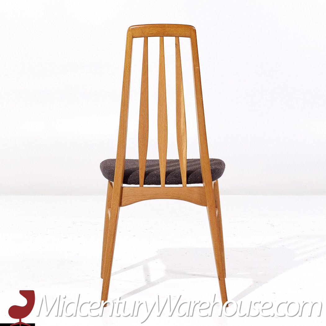 Niels Koefoed Eva Mid Century Danish Teak Dining Chairs - Set of 6