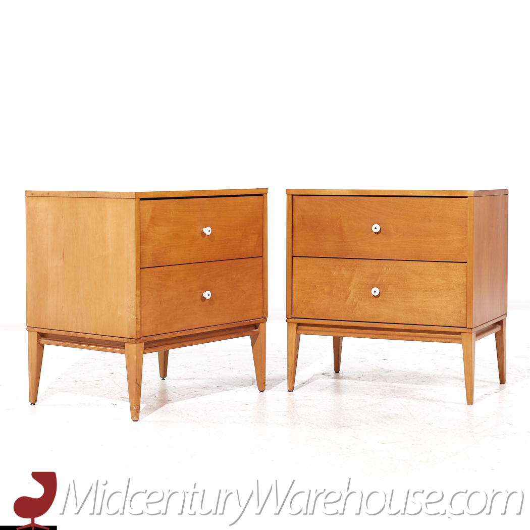 Paul Mccobb for Planner Group Mid Century Nightstands - Pair