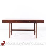 Peter Lovig Mid Century Danish Rosewood Flip Top Desk