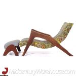 Adrian Pearsall Mid Century Grasshopper Chair with Ottoman