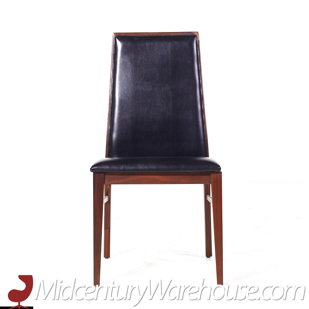 Dillingham Mid Century Walnut Dining Chairs - Set of 6