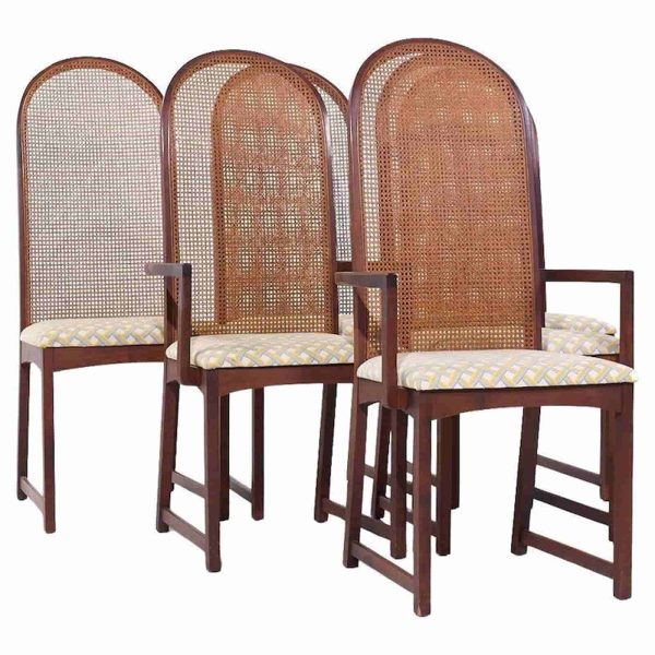 directional mid century dining chairs - set of 6