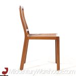 Edward Wormley for Dunbar Mid Century Cane and Bleached Mahogany Dining Chairs - Set of 6