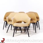 Eero Saarinen for Knoll Mid Century Bentwood Executive Dining Chairs - Set of 12