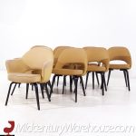 Eero Saarinen for Knoll Mid Century Bentwood Executive Dining Chairs - Set of 10