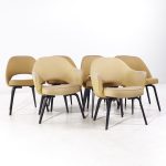 Eero Saarinen for Knoll Mid Century Bentwood Executive Dining Chairs - Set of 8