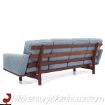 Hans Wegner for Getama Ge-236 Mid Century 4 Seat Teak Sofa