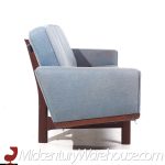 Hans Wegner for Getama Ge-236 Mid Century 4 Seat Teak Sofa