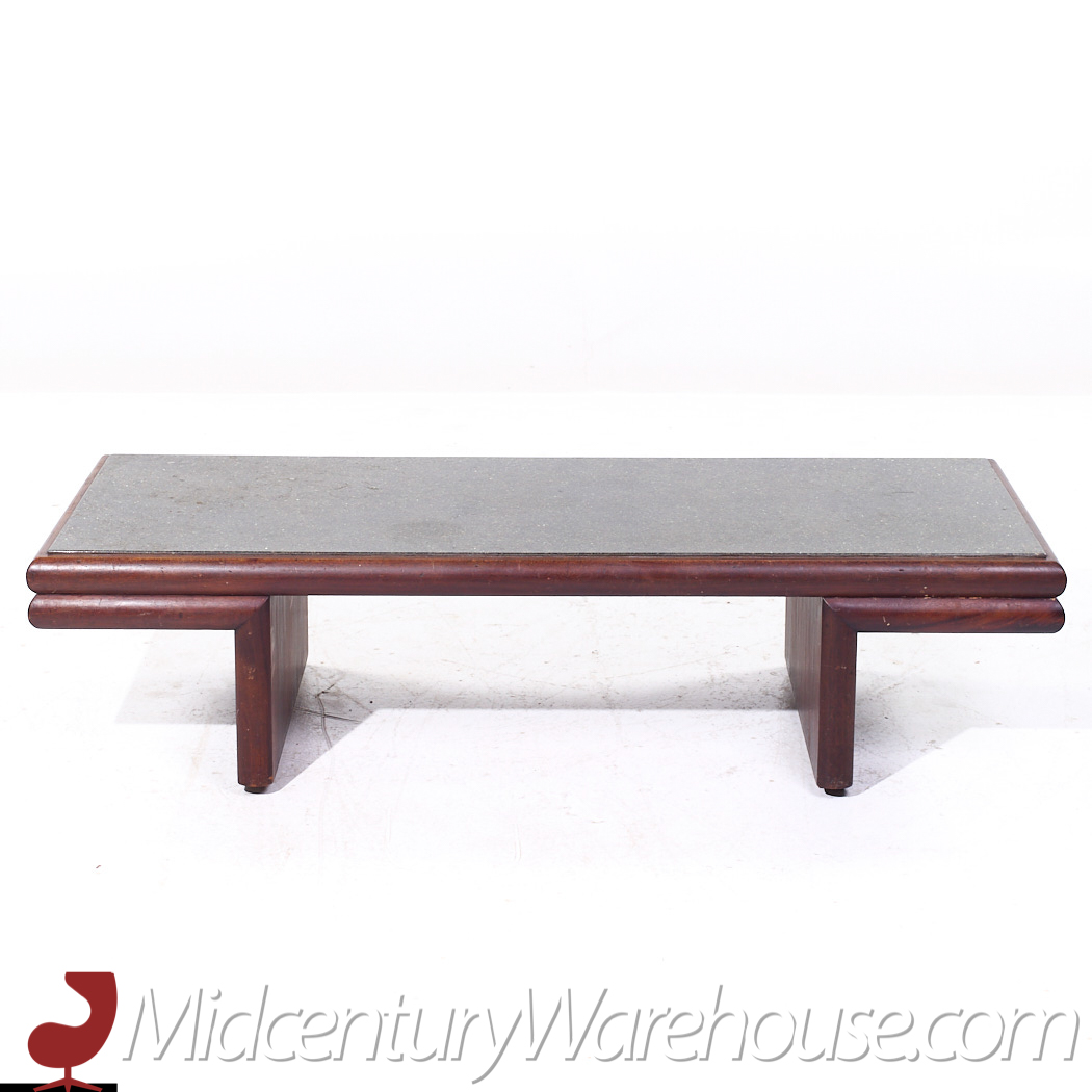 Harvey Probber Mid Century Mahogany Coffee Table