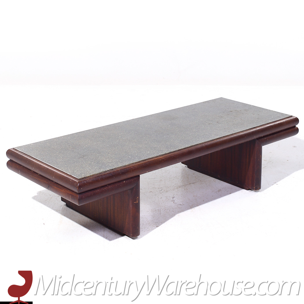 Harvey Probber Mid Century Mahogany Coffee Table