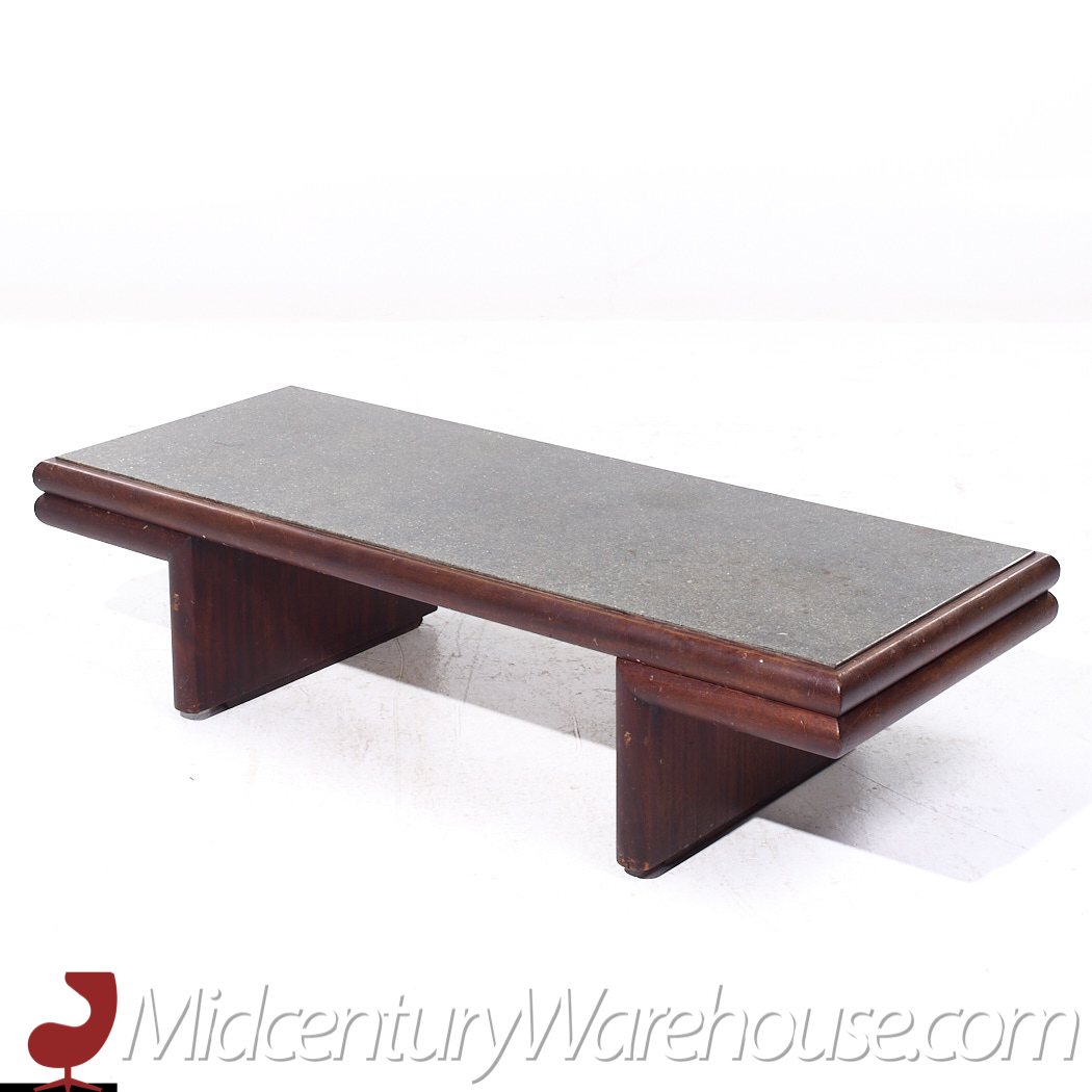 Harvey Probber Mid Century Mahogany Coffee Table