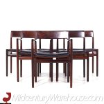 Johannes Nørgaard for Nørgaards Møbelfabrik Mid Century Danish Rosewood Dining Chairs - Set of 6