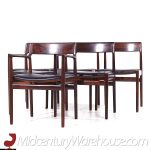 Johannes Nørgaard for Nørgaards Møbelfabrik Mid Century Danish Rosewood Dining Chairs - Set of 6