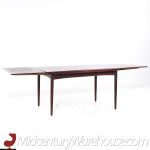 Johannes Nørgaard for Nørgaards Møbelfabrik Mid Century Danish Rosewood Hidden Leaf Dining Table