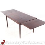 Johannes Nørgaard for Nørgaards Møbelfabrik Mid Century Danish Rosewood Hidden Leaf Dining Table