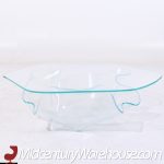 Laurel Fyfe Mid Century Handkerchief Art Glass Coffee Table