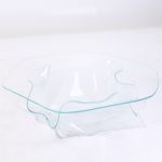 Laurel Fyfe Mid Century Handkerchief Art Glass Coffee Table