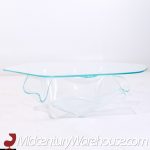 Laurel Fyfe Mid Century Handkerchief Art Glass Coffee Table