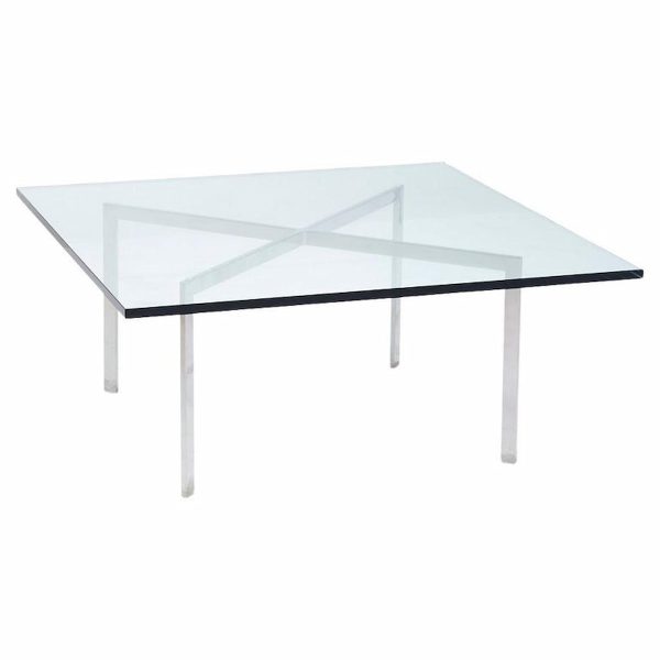 Mies Van Der Rohe for Knoll Barcelona Mid Century Coffee Table