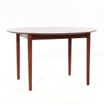 Moreddi Style Mid Century Danish Teak Expanding Dining Table with 1 Leaf