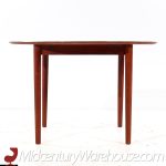 Moreddi Style Mid Century Danish Teak Expanding Dining Table with 1 Leaf