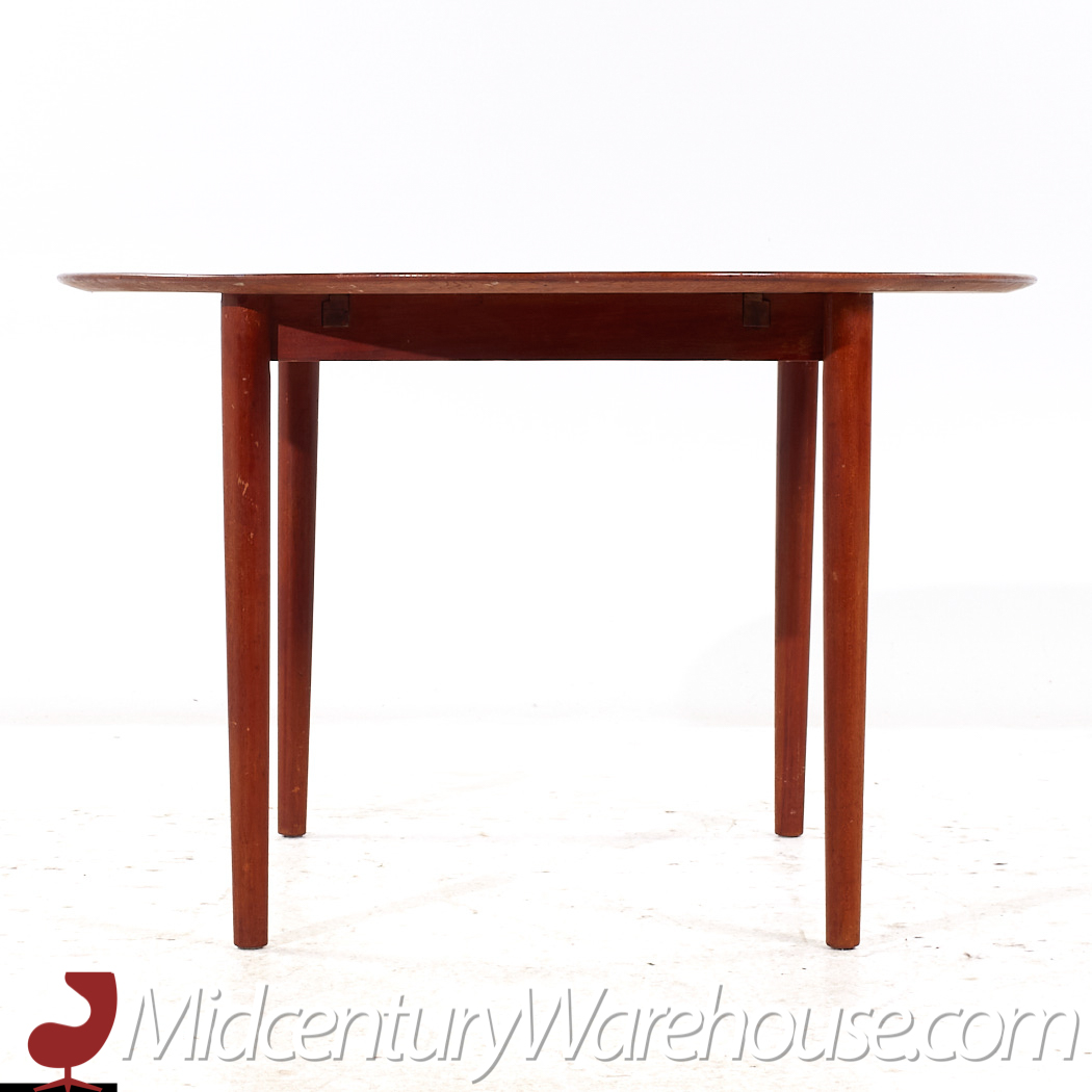 Moreddi Style Mid Century Danish Teak Expanding Dining Table with 1 Leaf