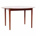 Moreddi Style Mid Century Danish Teak Expanding Dining Table with 1 Leaf