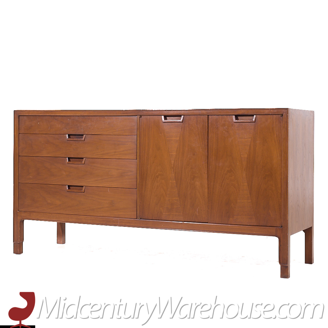 Mount Airy Janus Mid Century Walnut Credenza