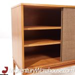 Paul Mccobb for Planner Group Mid Century Sliding Door Cabinet Credenza