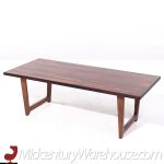 Peter Hvidt Style mid Century Danish Rosewood Coffee Table