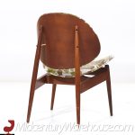 Seymour James Weiner for Kodawood Mid Century Clam Shell Chairs - Pair