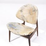 Seymour James Weiner for Kodawood Mid Century Clam Shell Chairs - Pair