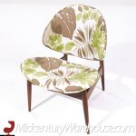 Seymour James Weiner for Kodawood Mid Century Clam Shell Chairs - Pair